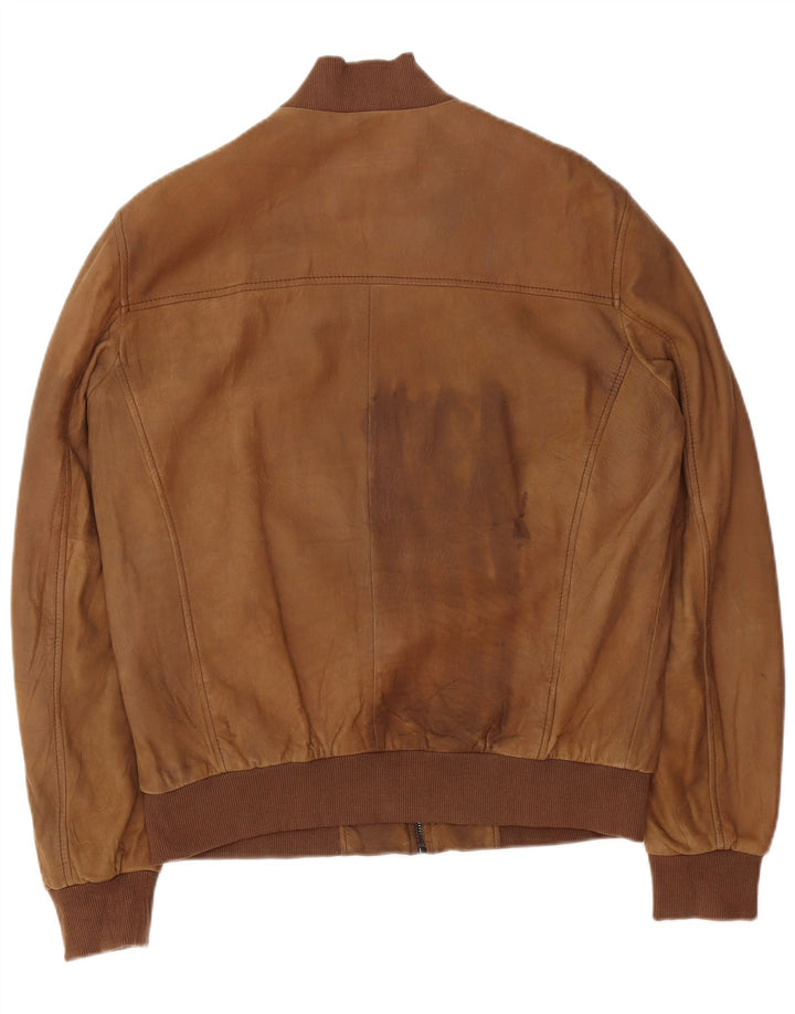 Conbipel Veste en Cuir Homme IT 52 Grand Cuir Marron