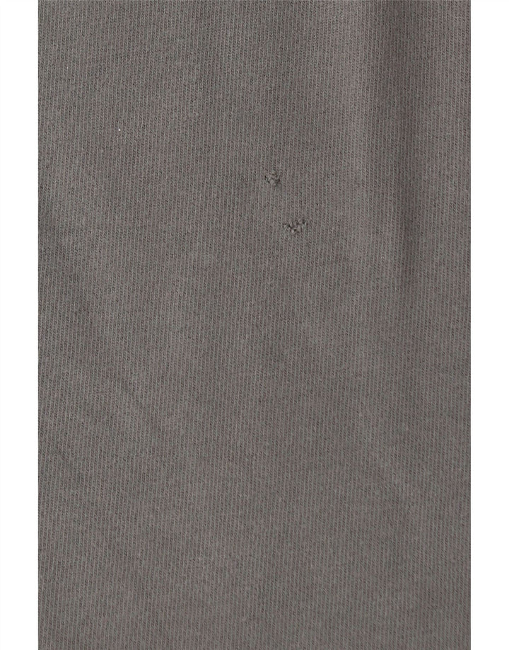 Timberland Polo à manches longues pour hommes, grand coton gris