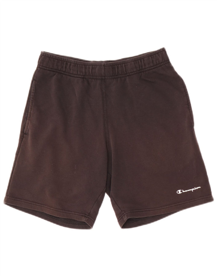 Champion Short de sport homme petit coton noir