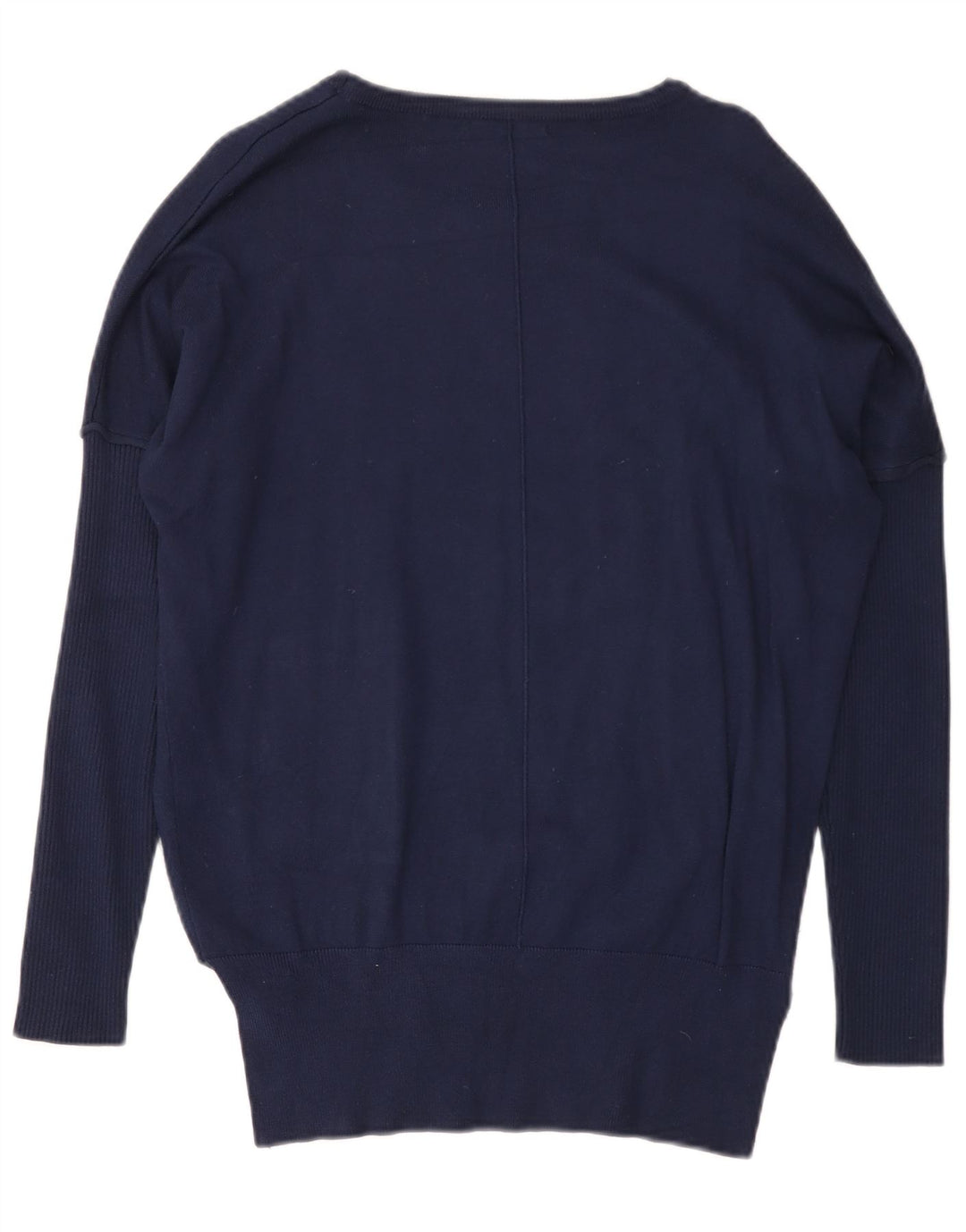 GUESS Pull surdimensionné à col bateau pour femme UK 6 Small Bleu marine