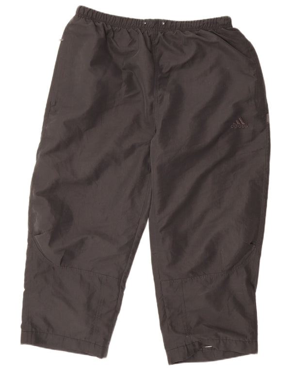 Adidas Pantalon de survêtement Capri pour homme Gris Taille L