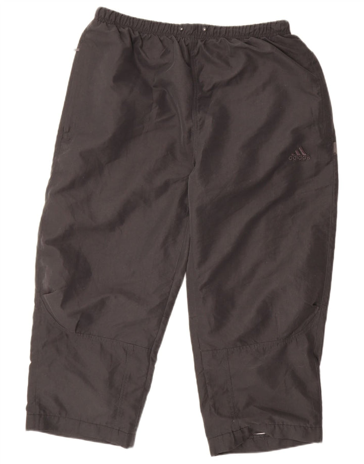 Adidas Pantalon de survêtement Capri pour homme Gris Taille L