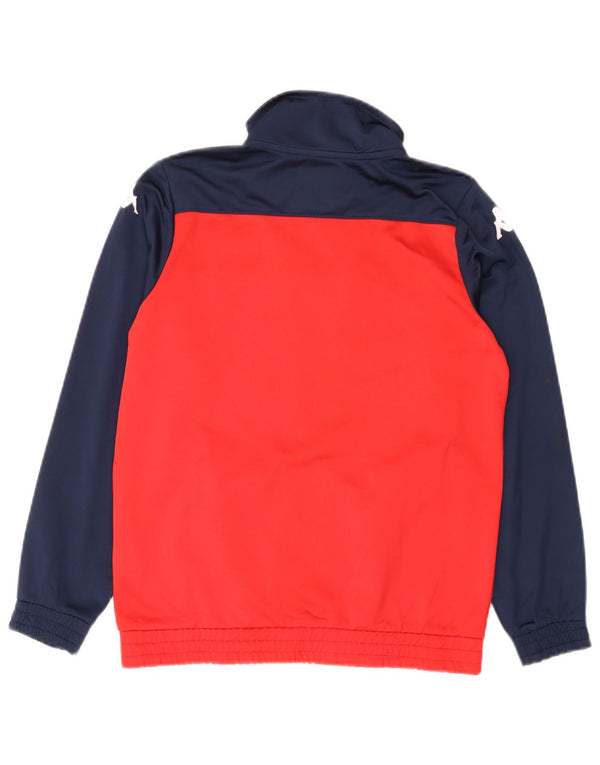 Kappa Boys A.S.D. AGNA ACADEMY Veste de survêtement 11-12 ans Bleu marine