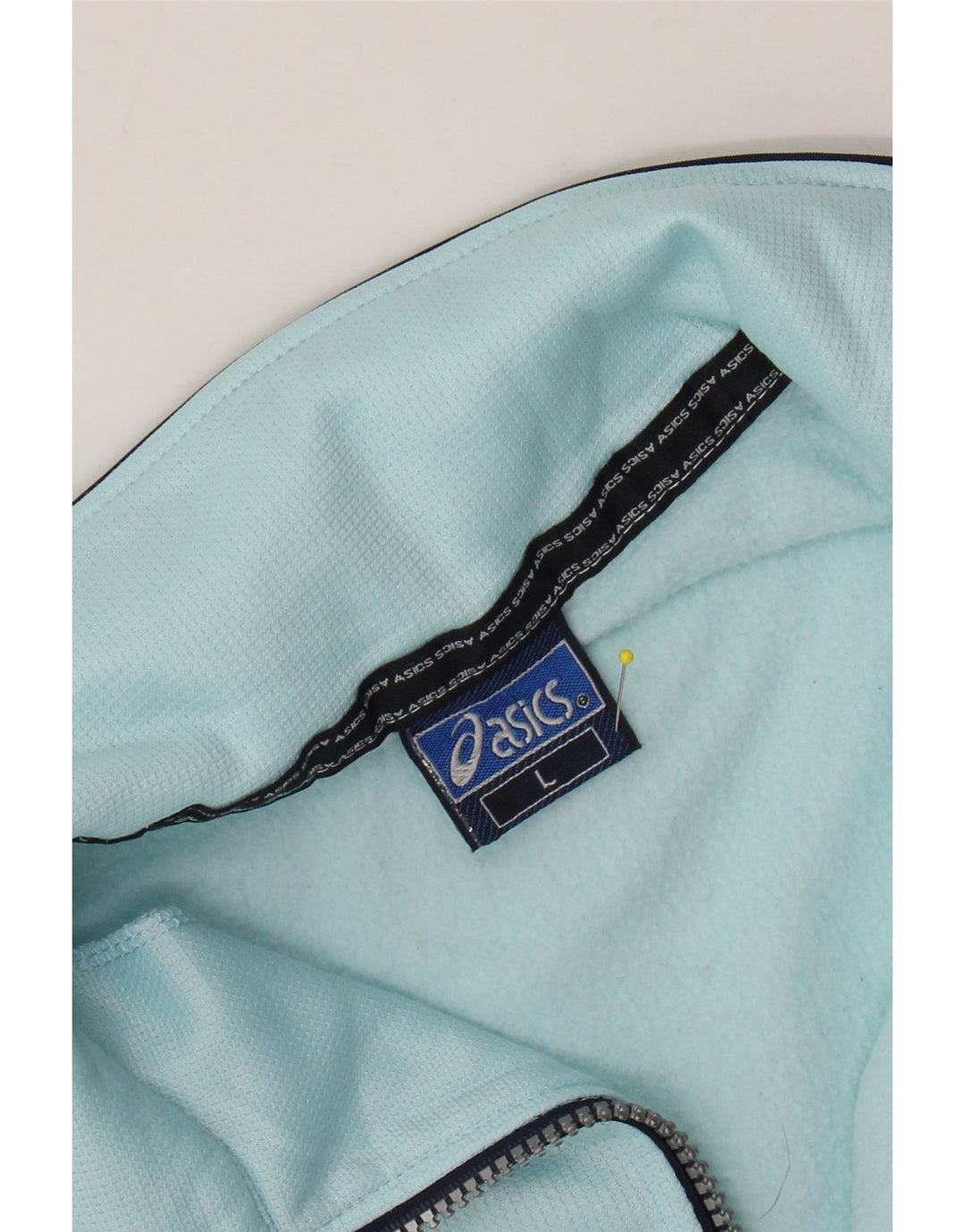 ASICS Veste de survêtement pour homme Taille L Bleu