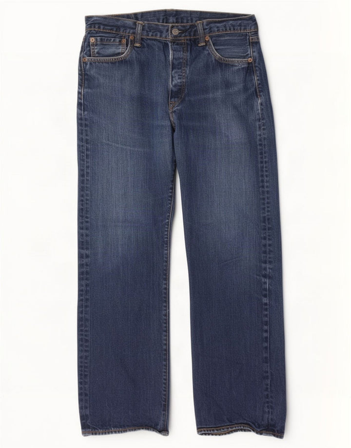 Levi's Jean Droit 501 Homme Bleu W34 L30 Coton