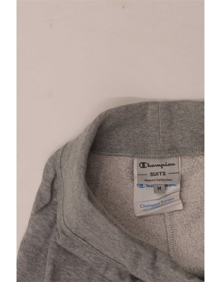 Champion Pantalon De Survêtement Femme UK 12 Coton Gris Moyen
