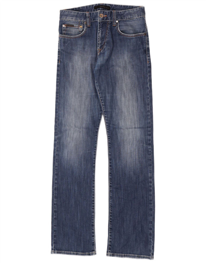 Calvin Klein Jean droit femme W30 L34 bleu