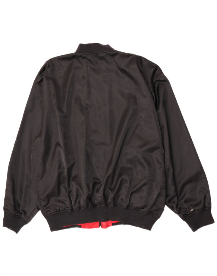 veste réversible homme vintage UK 42 XL Black Colourblock