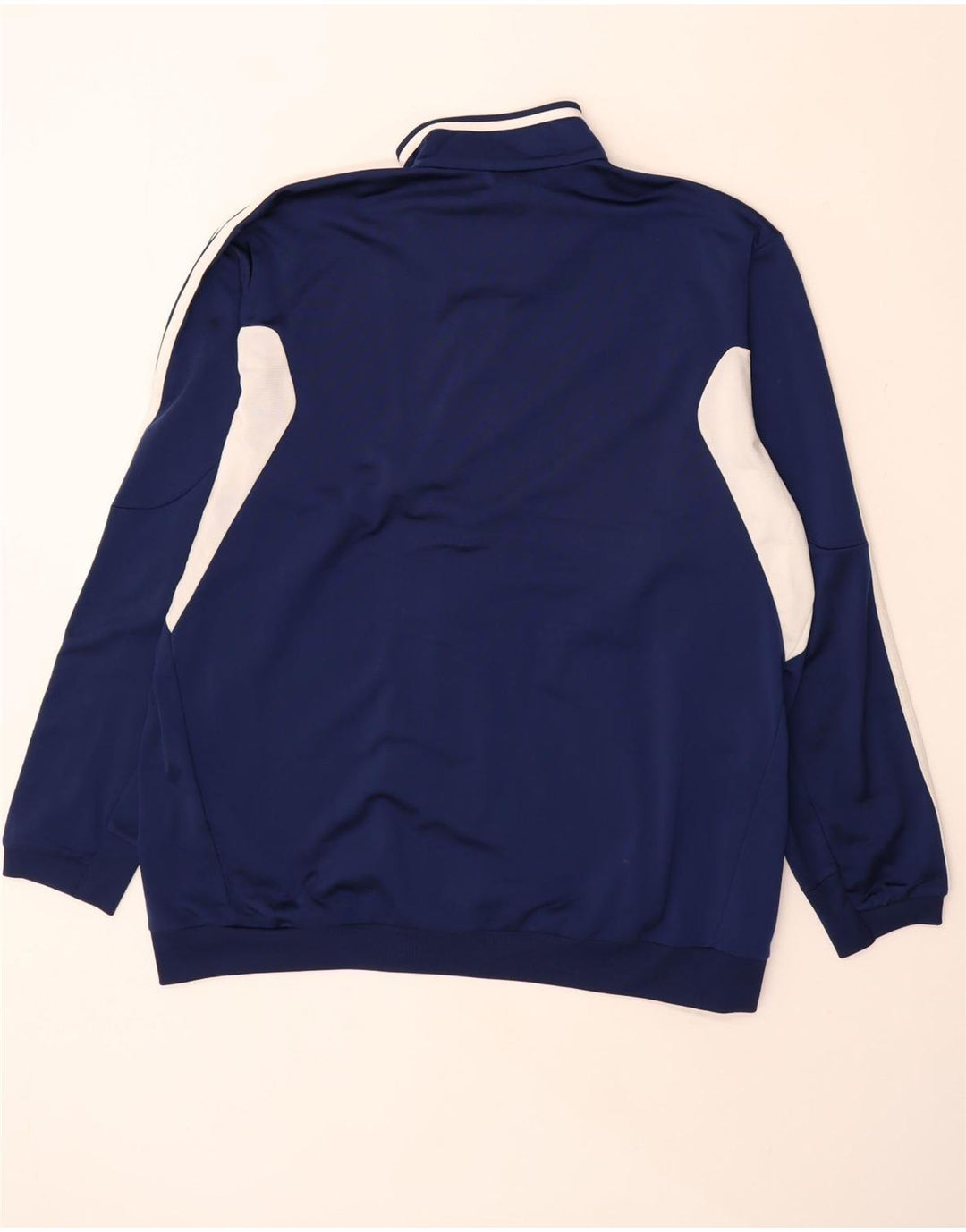 ADIDAS Veste de survêtement pour homme UK 46/48 XL Bleu marine Colourblock
