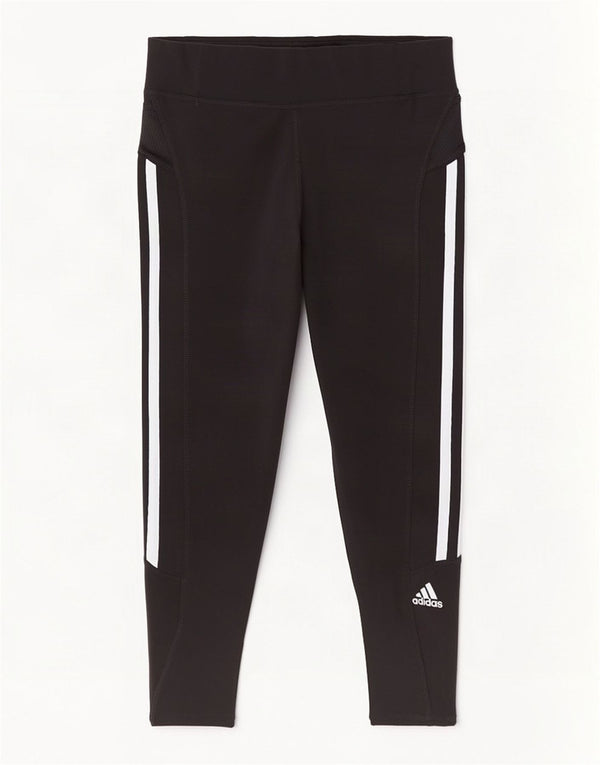 Adidas Climalite Capri Leggings UK 8 Small Noir Polyester