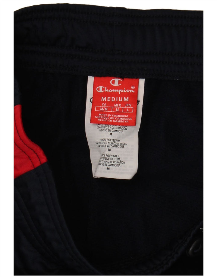 Champion Pantalon De Survêtement Homme Bleu Marine Moyen Polyester Colorblock