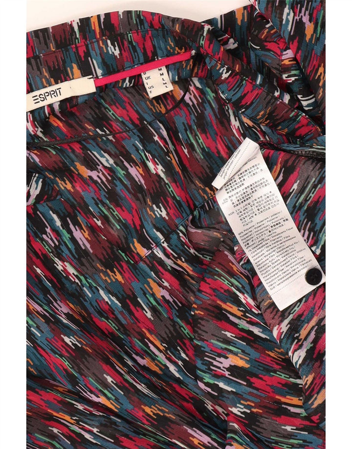 Esprit Chemise pull femme UK 44 Medium Multicolore Géométrique Polyester