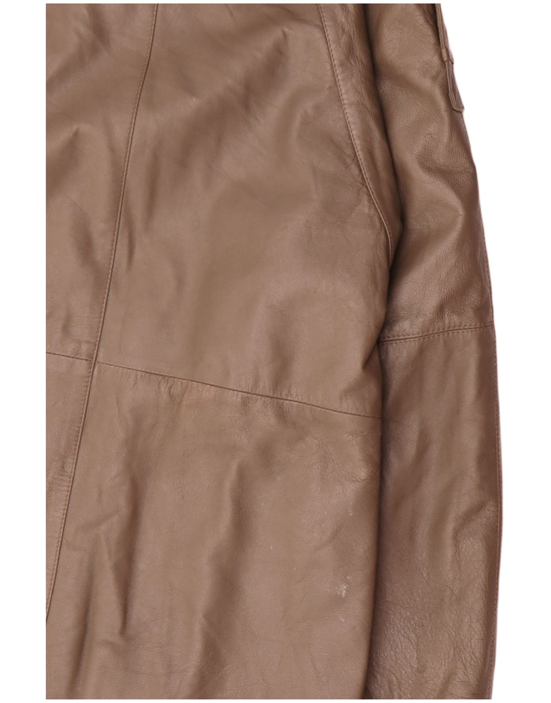 veste en cuir militaire vintage pour hommes UK 38 Brun moyen