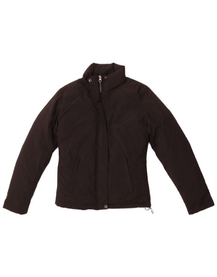 FILA Veste matelassée femme UK 10 Small Noir Polyamide