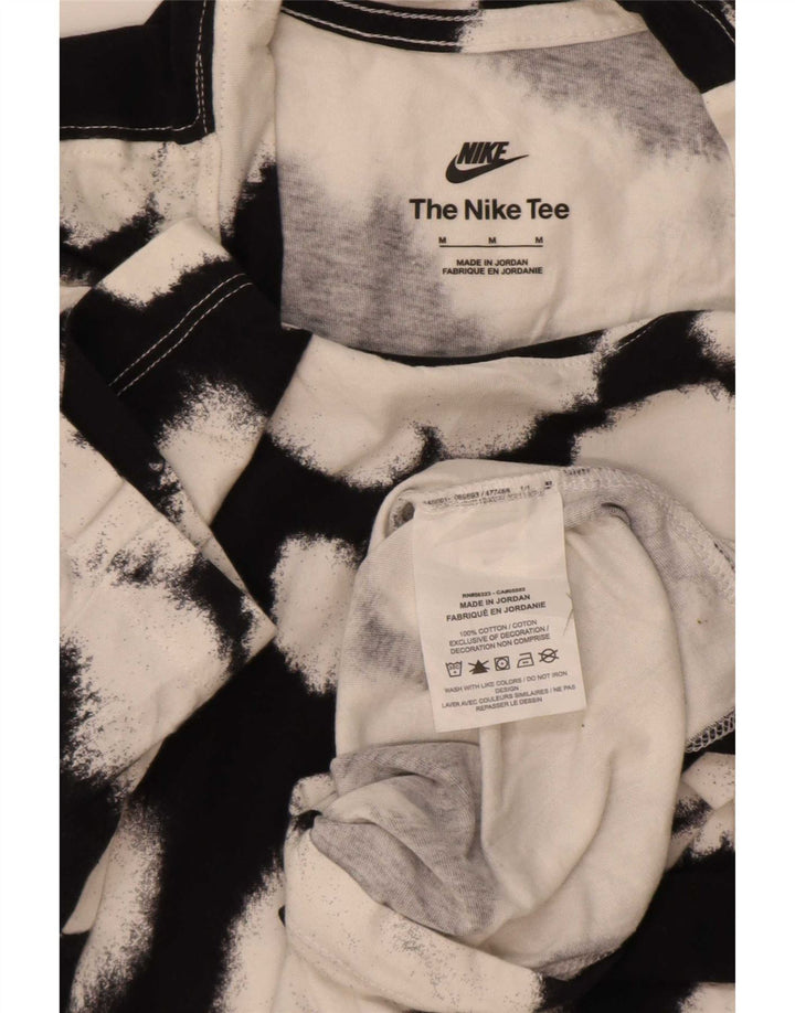 Nike T-shirt pour homme en coton tie-dye noir moyen