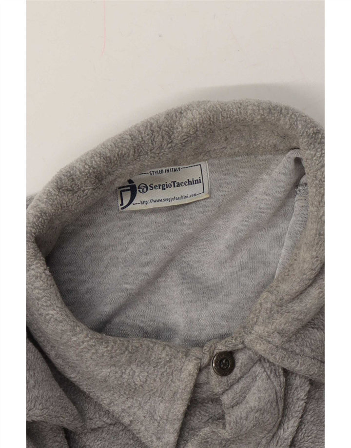 Sergio Tacchini Surchemise Homme Chemise Polaire XL Gris