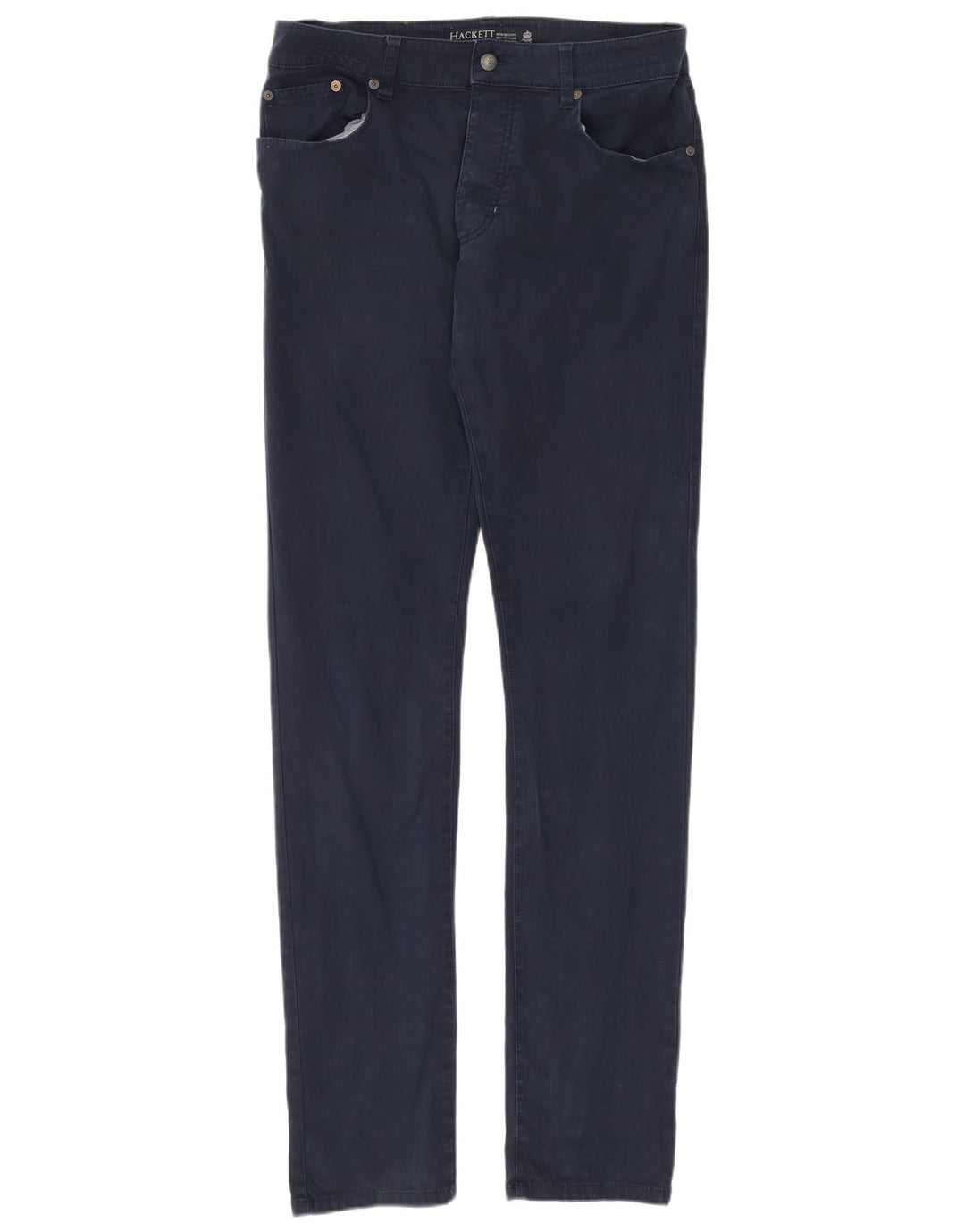 Hackett Pantalon décontracté slim pour homme W34 L36 Bleu marine