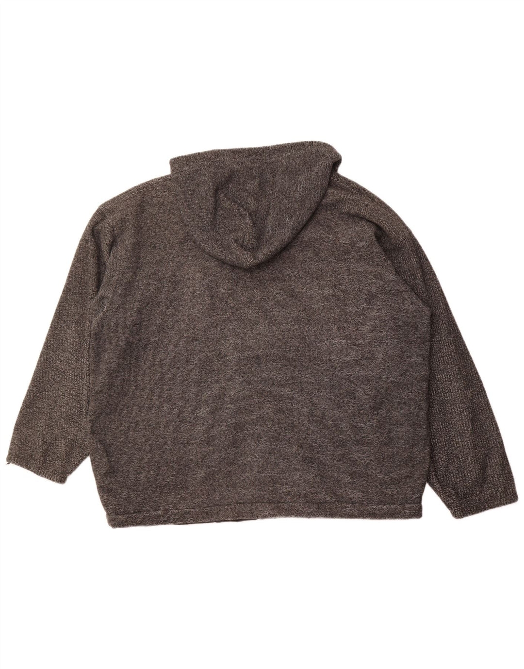 CHAMPION Veste polaire à capuche pour homme UK 42 XL Gris à fines rayures Polyester