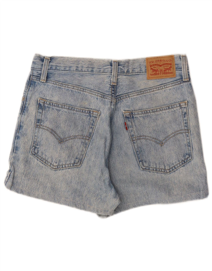 LEVI'S Short Baggy Femme W27 Petit Bleu Coton
