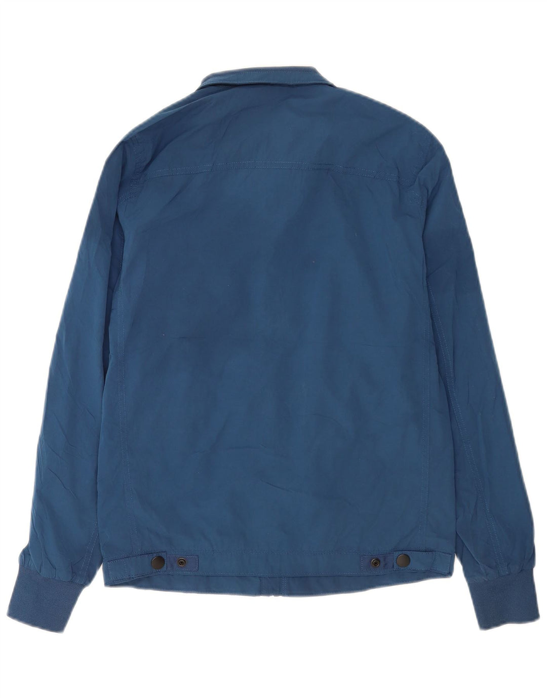 Superdry Veste de Pluie Homme UK 34 XS Bleu Polyester
