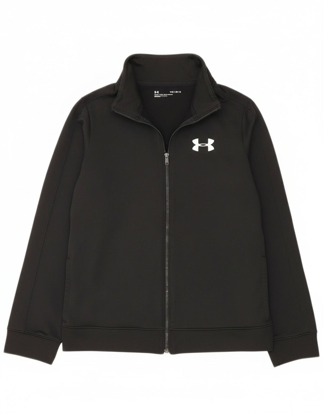 Under Armour Veste de Survêtement Garçon 11-12 ans Grand Noir Polyester