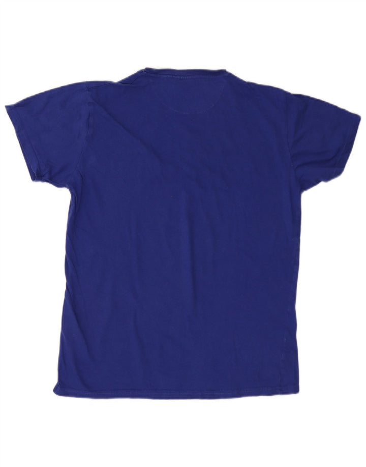 Pierre Cardin T-Shirt Homme Bleu Moyen Coton
