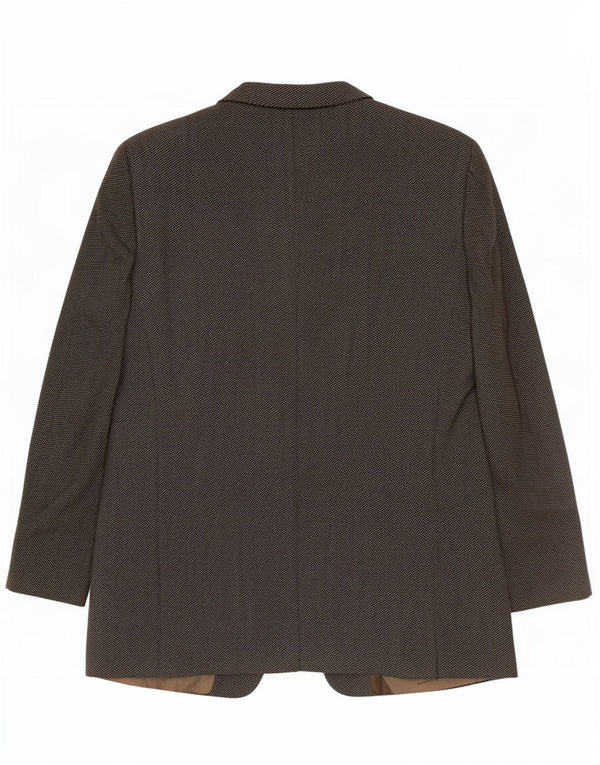 Armani Collezioni Veste blazer à 3 boutons pour homme IT 56 3XL Gris à chevrons