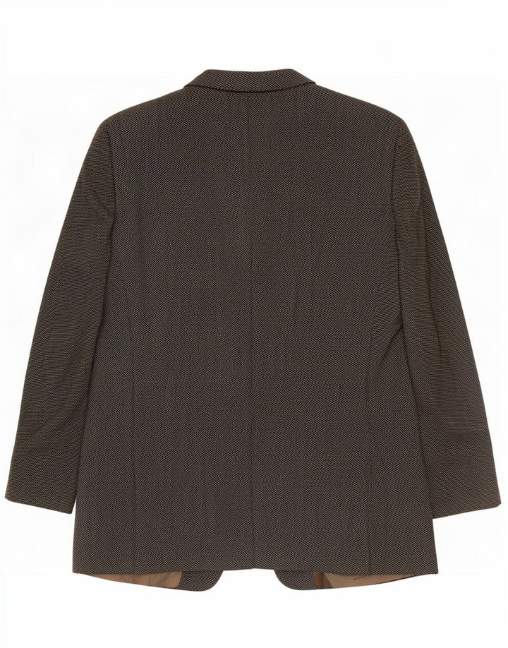 Armani Collezioni Veste blazer à 3 boutons pour homme IT 56 3XL Gris à chevrons