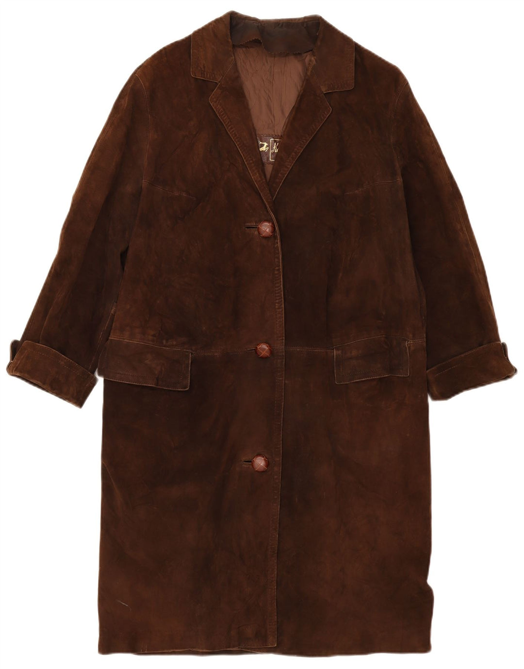 Kennedy Pardessus en daim pour femme IT 50 XL Marron