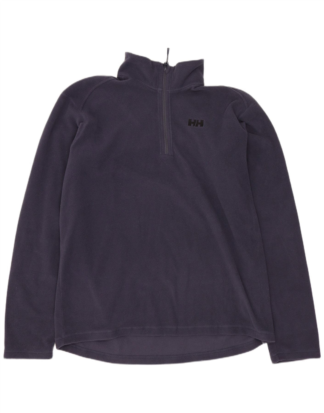 HELLY HANSEN Pull Polaire Col Zippé Homme XL Bleu Marine Polyester