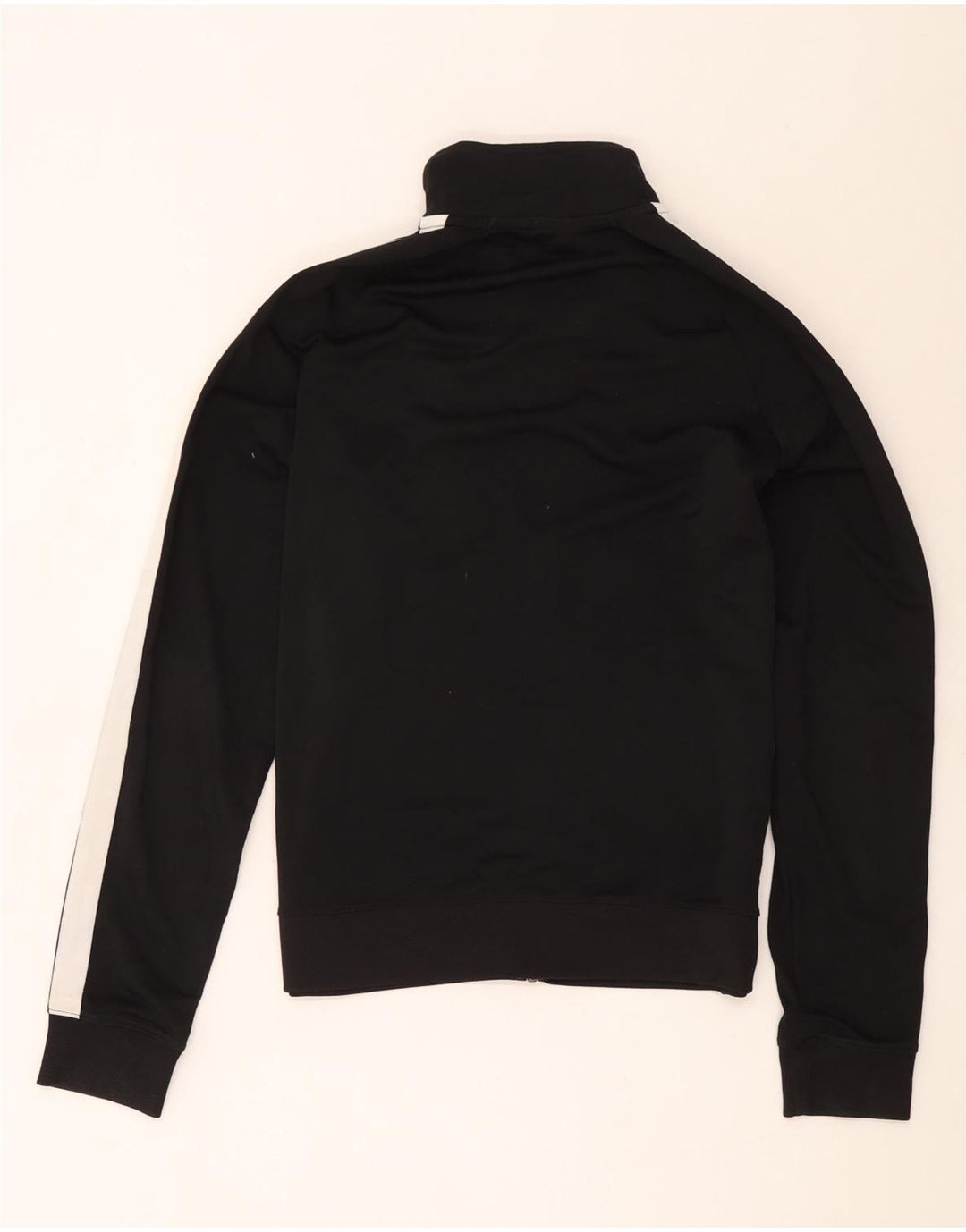 Veste de survêtement Nike pour femme UK 14 Polyester color block noir moyen