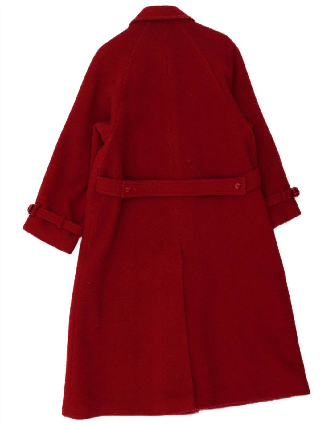 Windsmoor Manteau surdimensionné pour femme UK 10 Petite laine vierge bordeaux