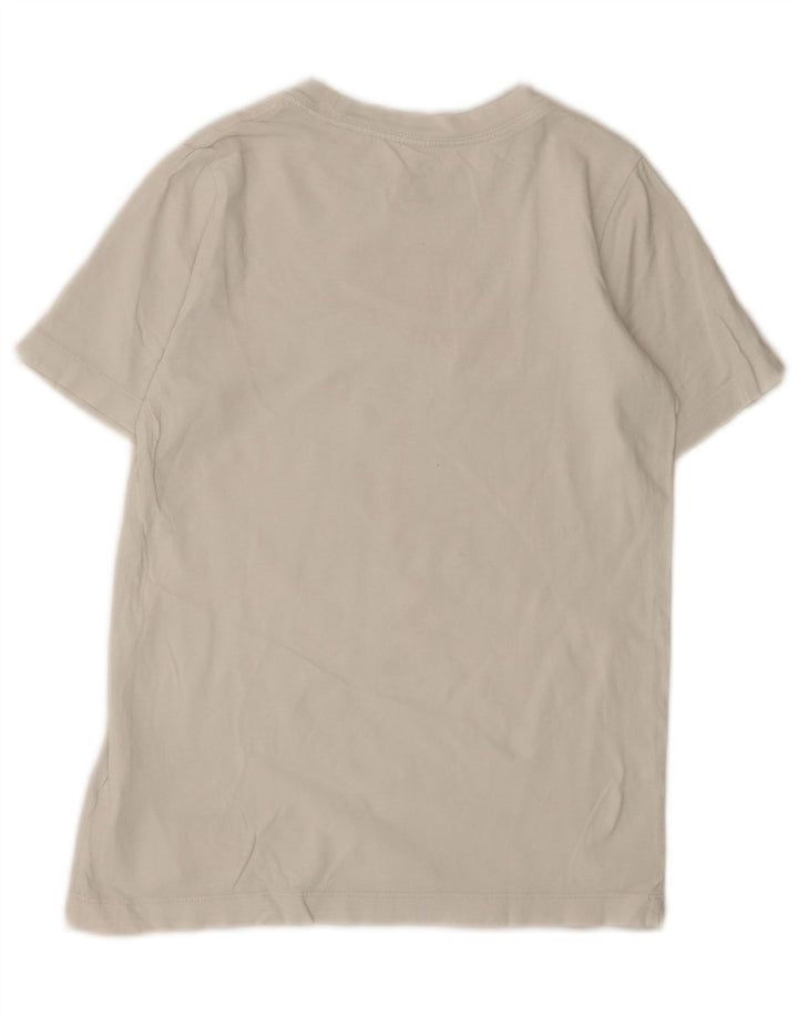 Nike Garçon Graphic T-Shirt Top 10-11 ans Coton Blanc Moyen