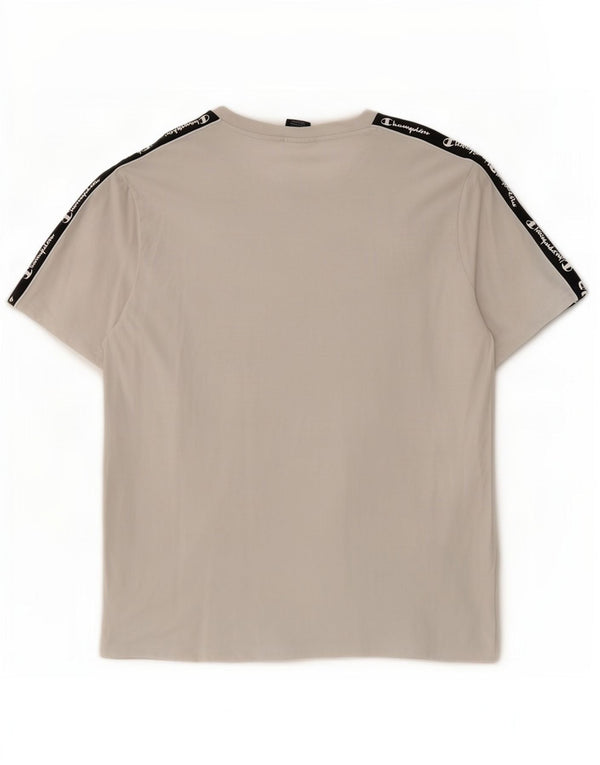 Champion T-Shirt Graphique Homme XL Blanc Colourblock