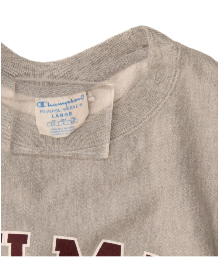 Champion Sweat-shirt graphique pour hommes, grand coton gris