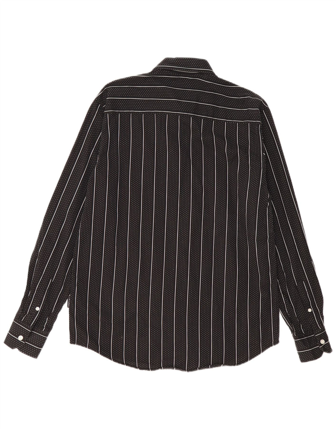 Pierre Cardin Chemise Regular Fit Homme Coton Rayé Noir Moyen