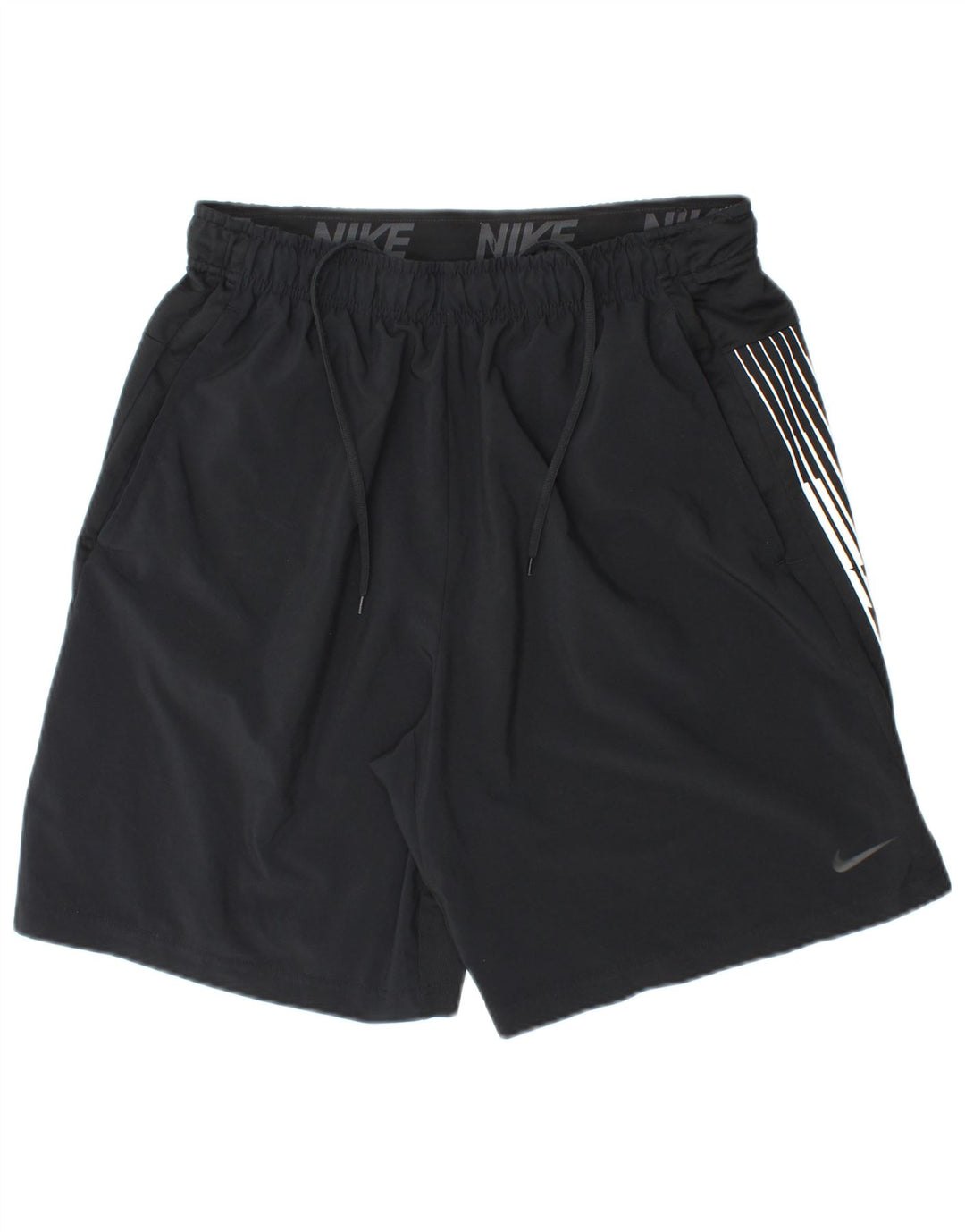 NIKE Short de sport Dri Fit Graphic pour hommes, grand, noir, polyester