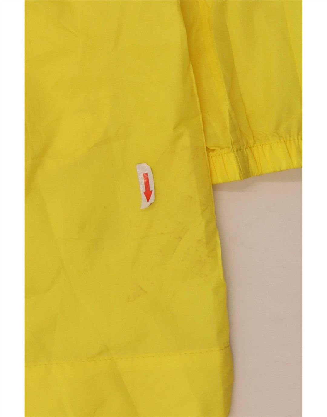 Marks & Spencer Manteau imperméable à capuche pour femme UK 10 Small Jaune Polyester
