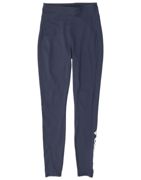Columbia Leggings graphiques pour femme UK 10 Small Bleu marine