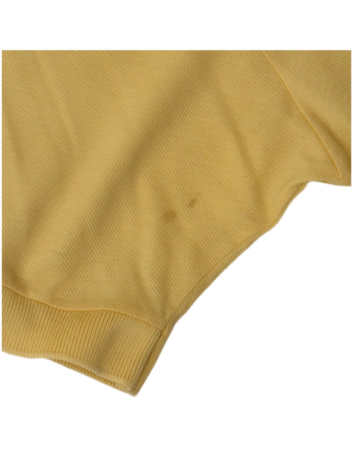 Sergio Tacchini Polo Homme Jaune Moyen Coton