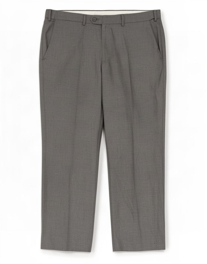 Marks & Spencer Pantalon de Costume Droit Homme W38 L29 Bleu Polyester