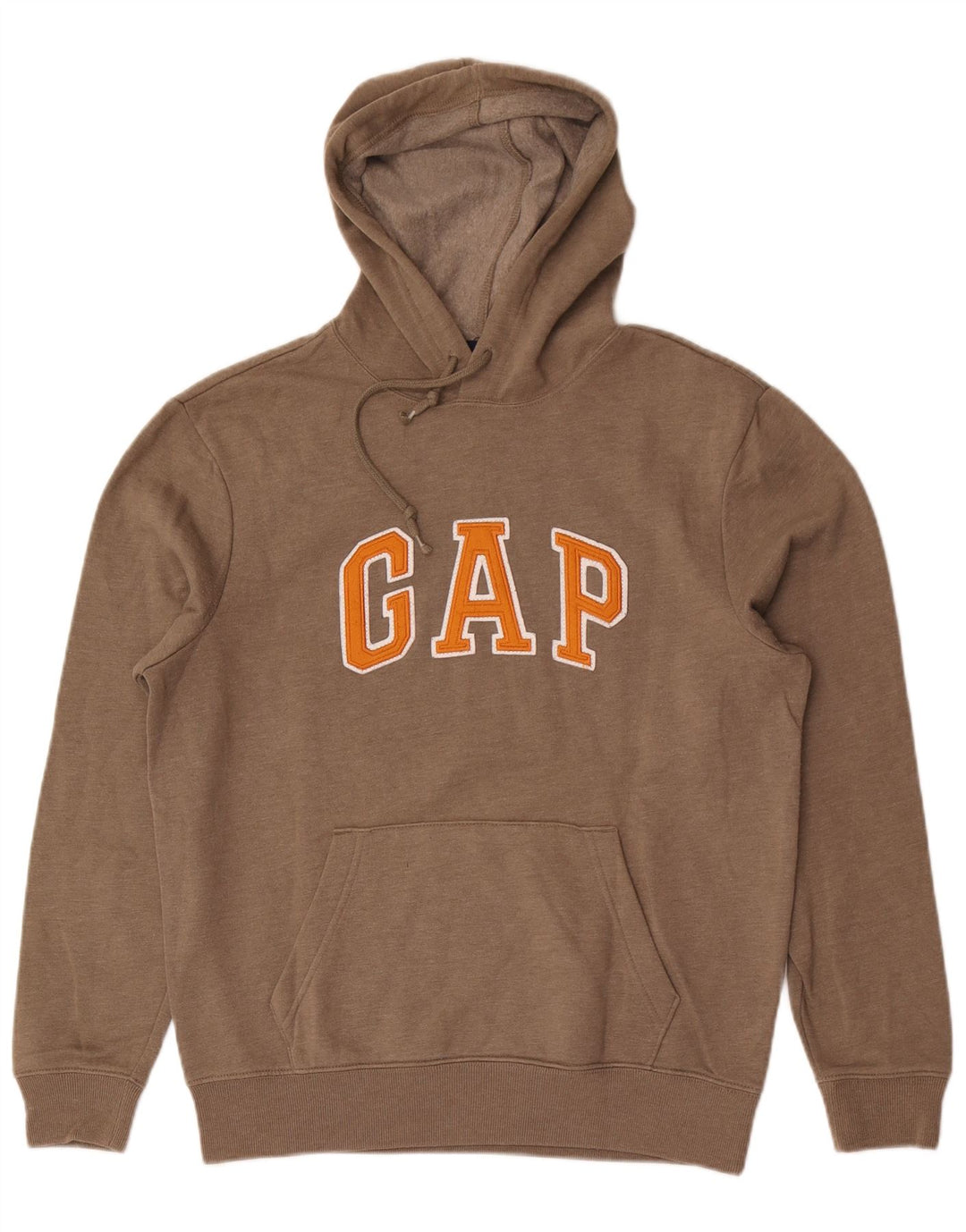 Gap Pull à Capuche Graphique Homme Marron Moyen Coton