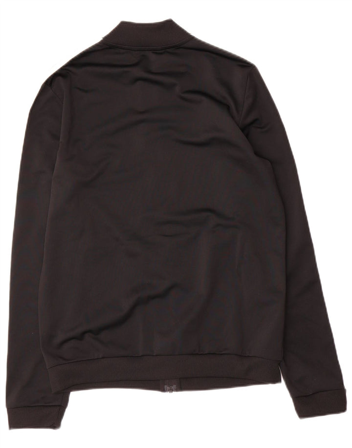 Adidas Veste de survêtement pour femme UK 8/10 Petit Noir Polyester