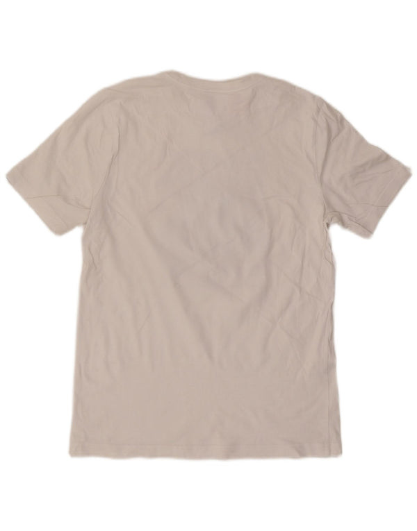 Adidas T-Shirt Graphique Garçon 13-14 ans Blanc Coton