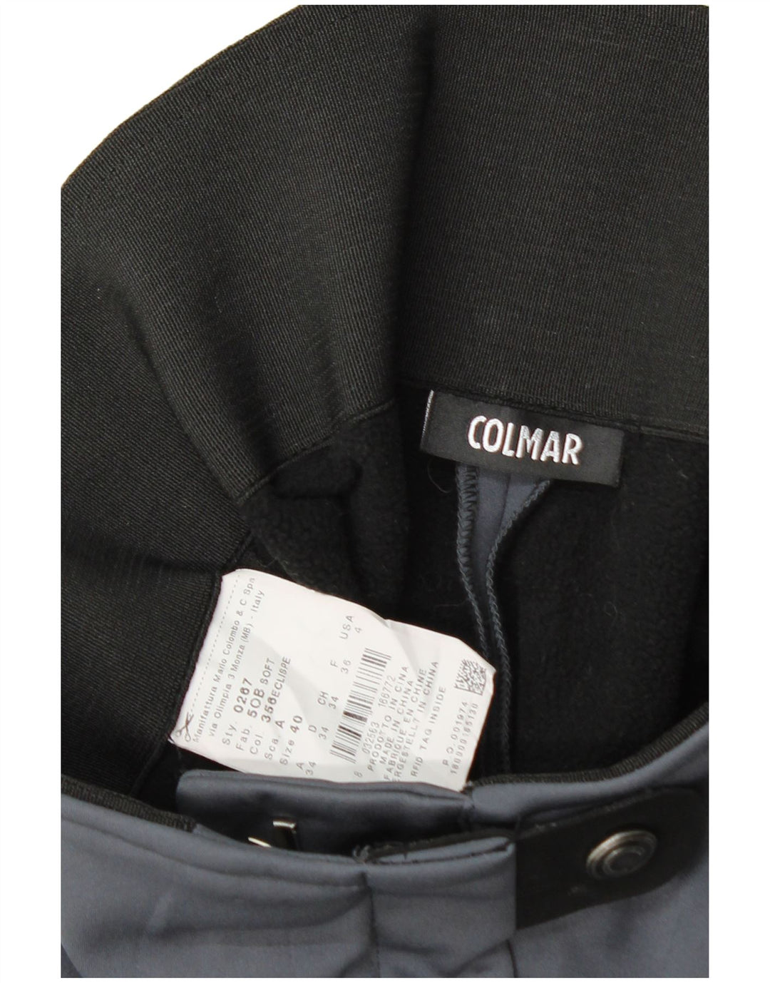 Colmar Pantalon décontracté skinny pour femme IT 40 Small W26 L28 Bleu Polyester