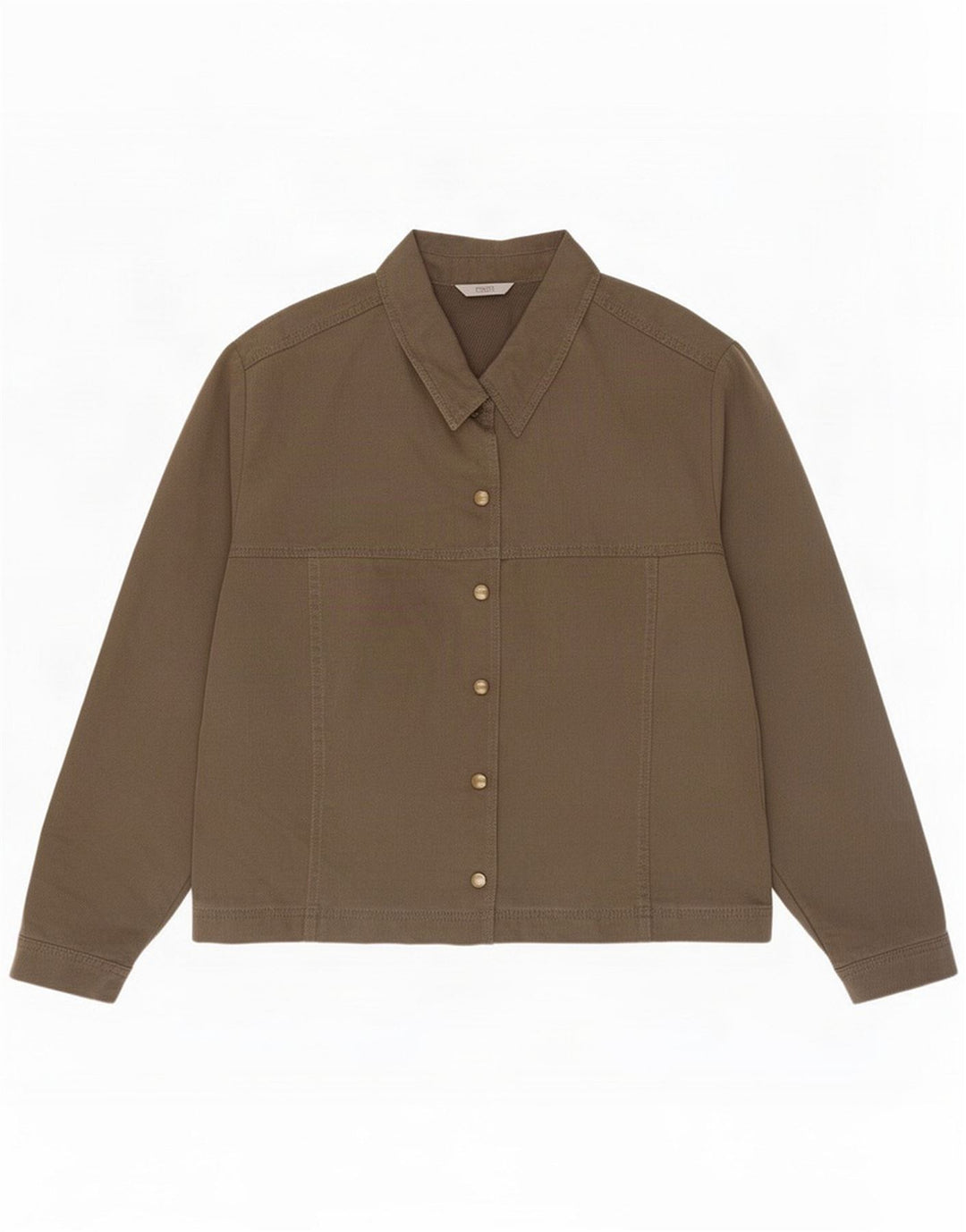 Marks & Spencer Blouson Bomber Femme UK 22 2XL Marron Lyocell