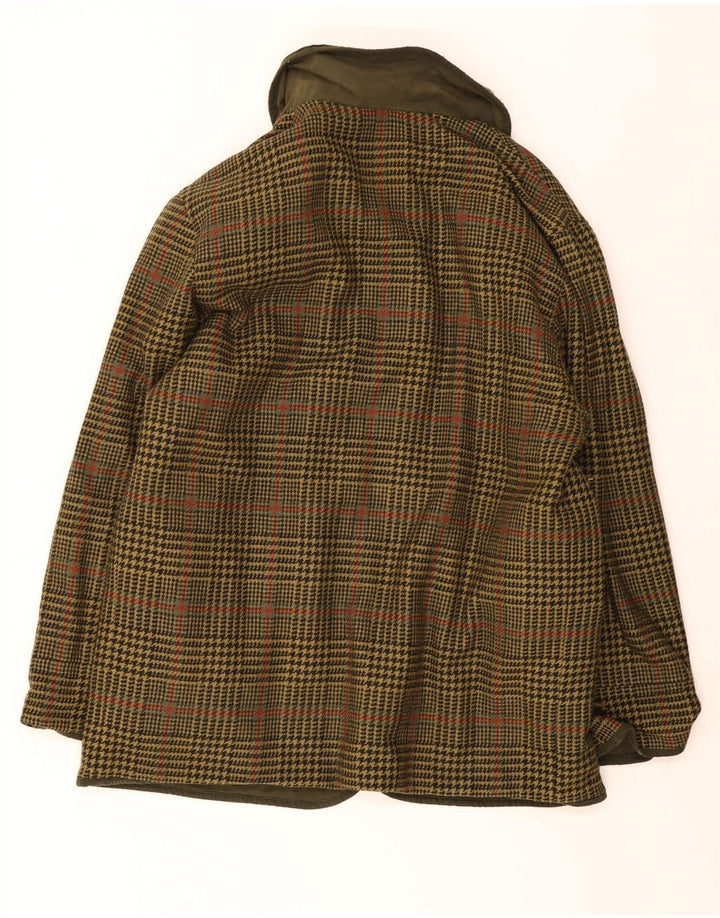 Burberrys Veste réversible pour homme UK 40 Grand coton kaki