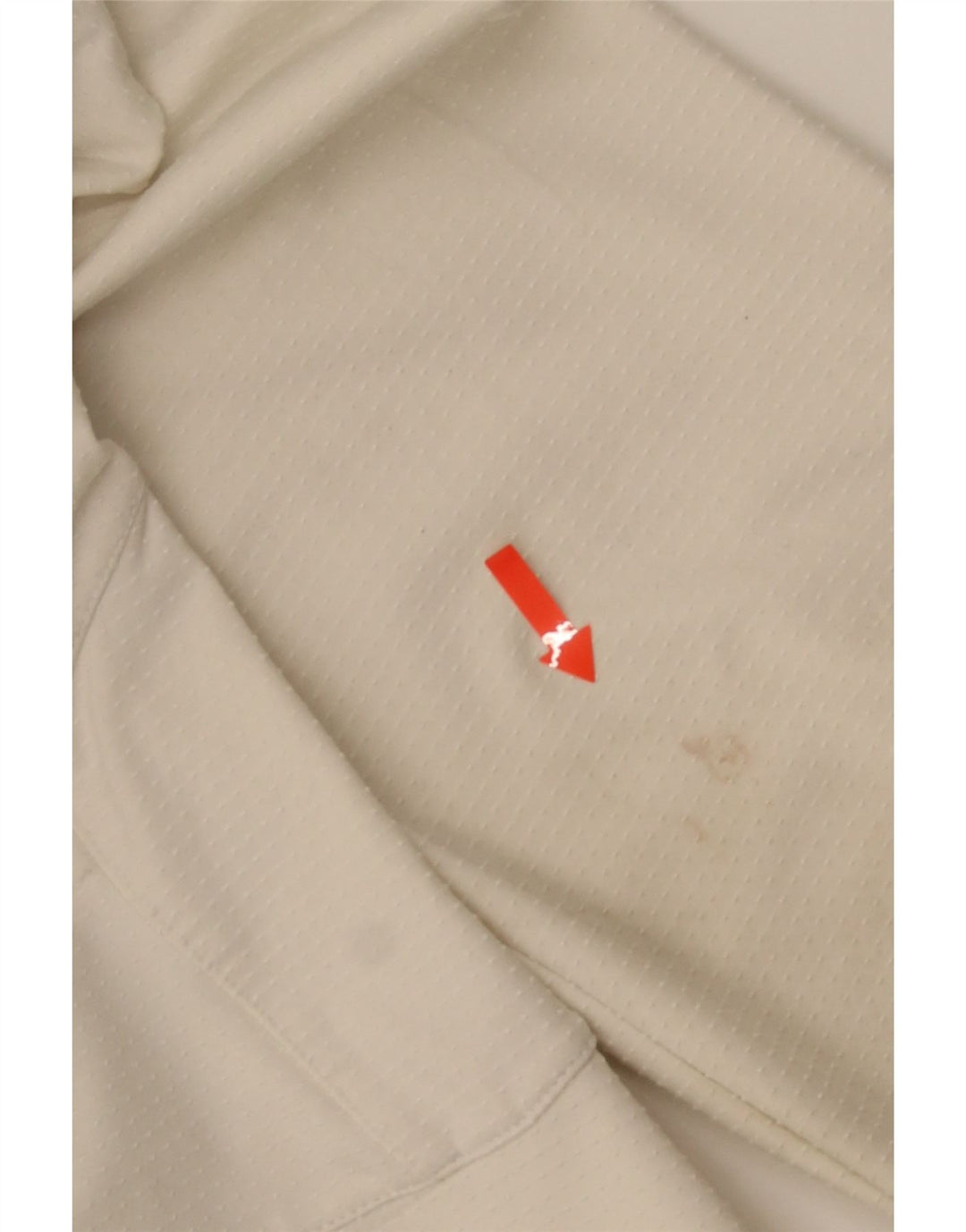 Nike Veste de survêtement courte à capuche pour femme UK 10/12 Blanc moyen