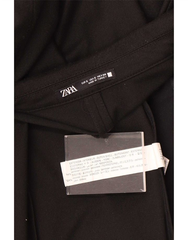 Zara Veste Blazer 1 Bouton Homme UK 36 Petit Noir Polyester