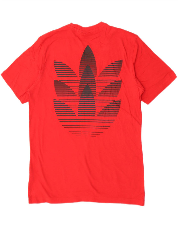 Adidas T-Shirt Graphique Homme Rouge Moyen